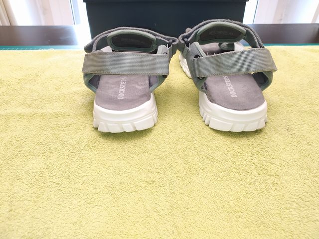 Sandali Uomo -- DockSteps -- In gomma e Cuoio