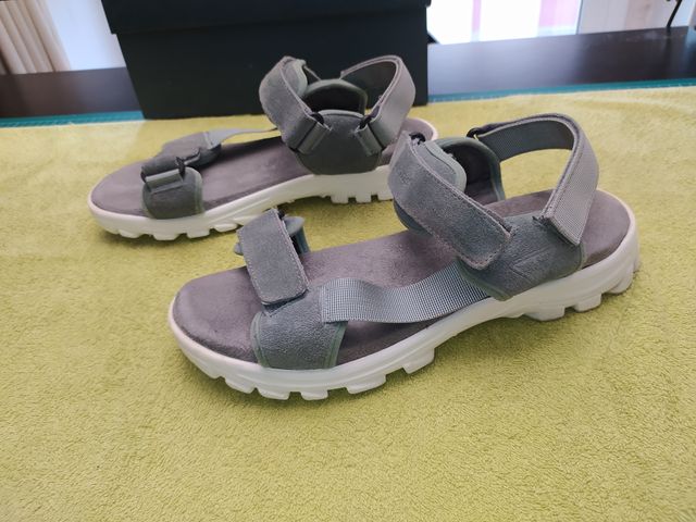 Sandali Uomo -- DockSteps -- In gomma e Cuoio