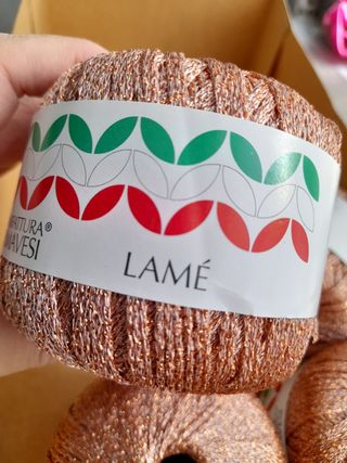 Cotone lamé 