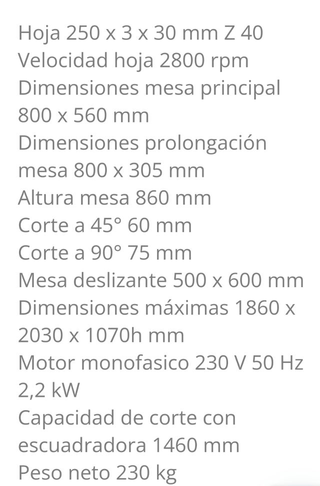 SIERRA CIRCULAR ESCUADRADORA 0665