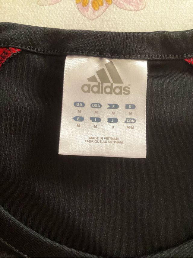 Camiseta deporte manga corta Adidas hombre talla M