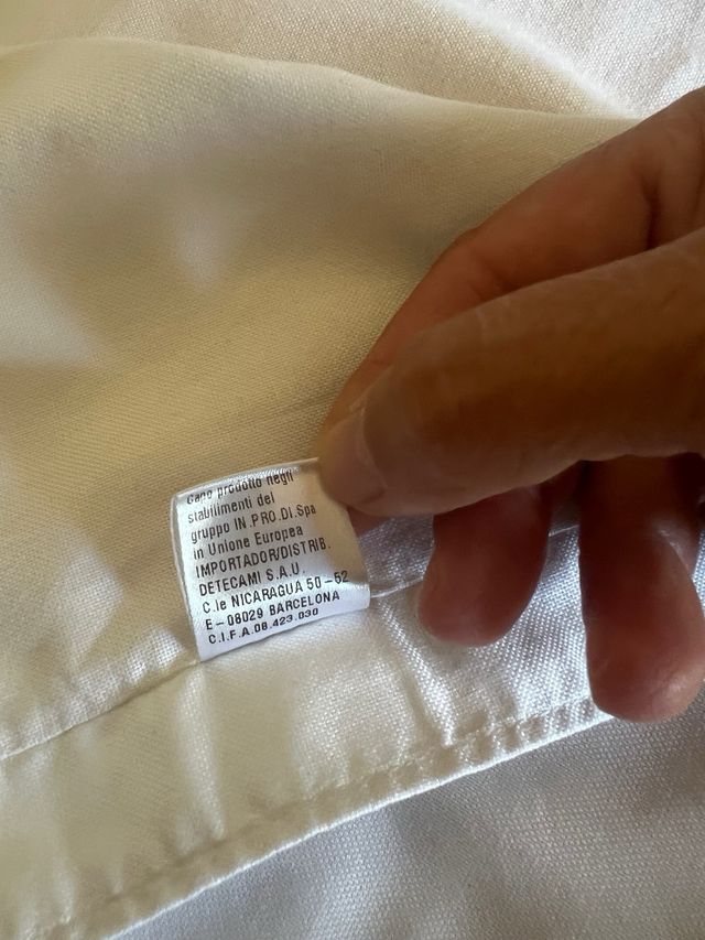 Camisa branca masculina