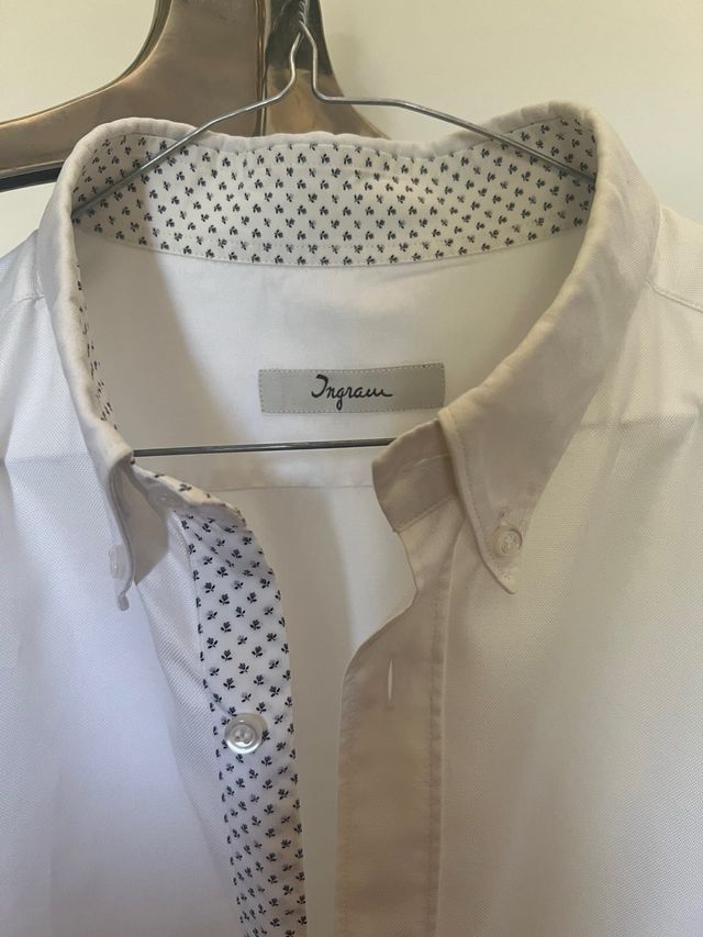 Camisa branca masculina