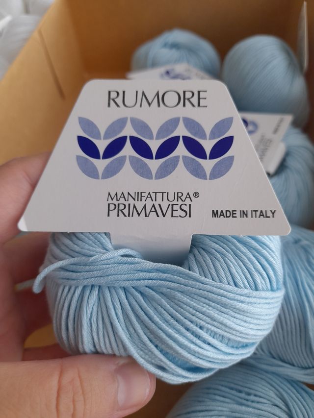Cotone azzurro 