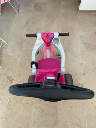 triciclo rosa niña pedales