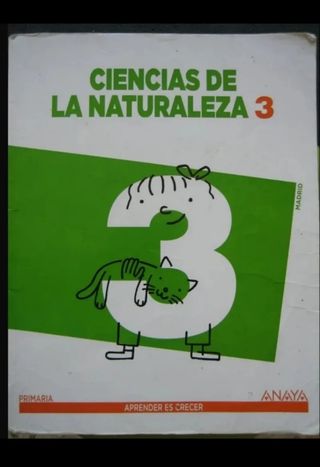 Libro Ciencias Naturales 3° primaria