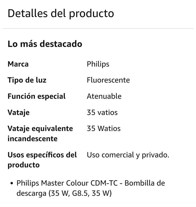BOMBILLAS PHILIPS MASTERCOLOUR