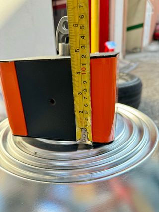 3 Lámparas industriales grandes Vintage