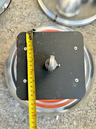 3 Lámparas industriales grandes Vintage