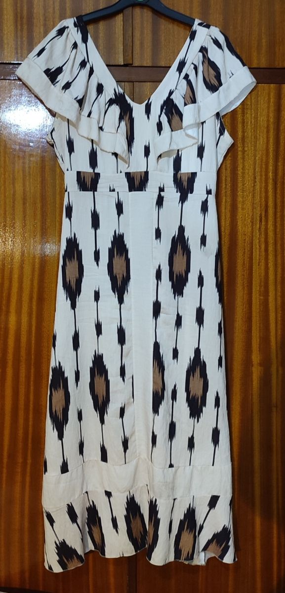 Vestido midi mujer