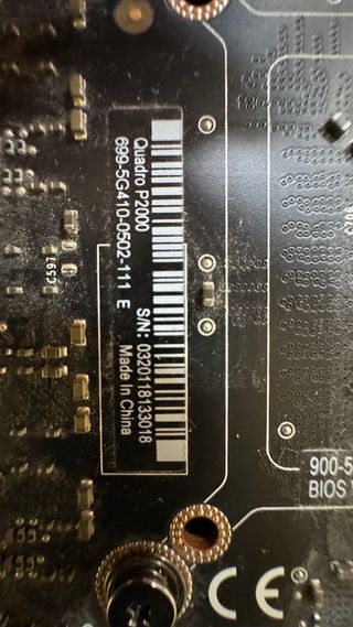 GPU NVIDIA QUADRO P2000