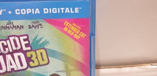 SUICIDE SQUAD 3D BLURAY 3 DISCHI