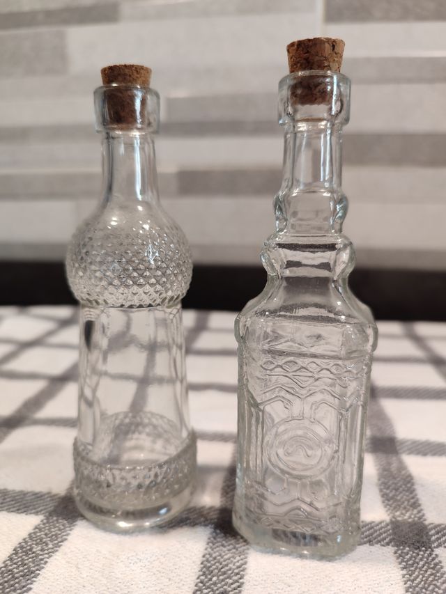 Bottigliette in vetro