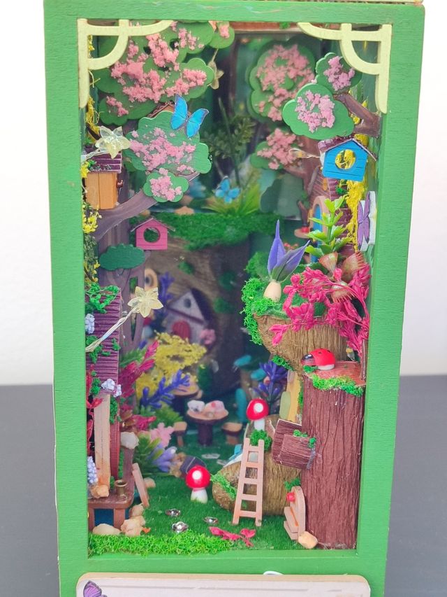 Casa miniatura BOSQUE muñecas casita maqueta