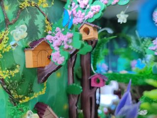 Casa miniatura BOSQUE muñecas casita maqueta