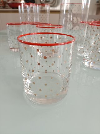 Servizio di bicchieri natalizi