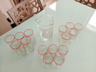 Servizio di bicchieri natalizi