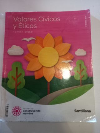 Libro de texto valores éticos. 6⁰ de Primaria. San