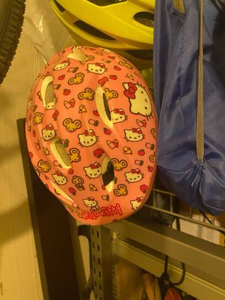 Casco de bici Hello Kitty