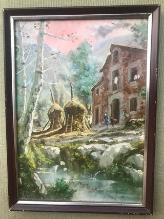 2 quadri di paesaggi