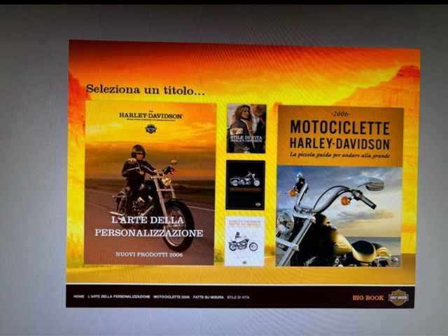 Harley Davidson catalogo ricambi 2006 