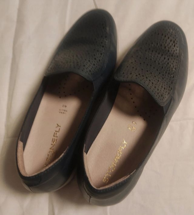 Zapatos mujer Stonefly azul marino T. 40