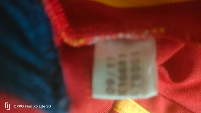 Camiseta futbol talla m