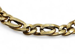 Cadena Italiana en Oro Amarillo de 18 Quilates