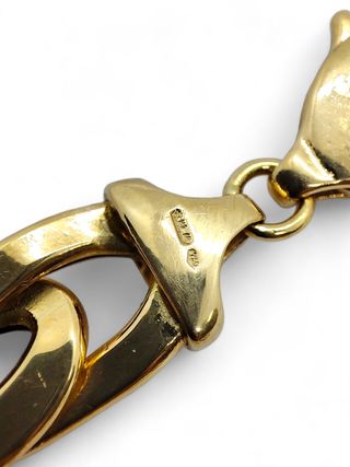 Cadena Italiana en Oro Amarillo de 18 Quilates