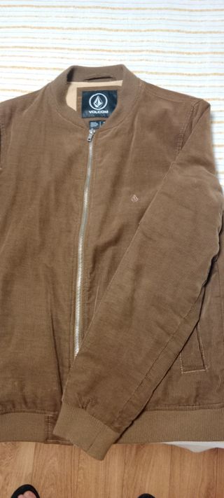 Chaqueta pana bomber 