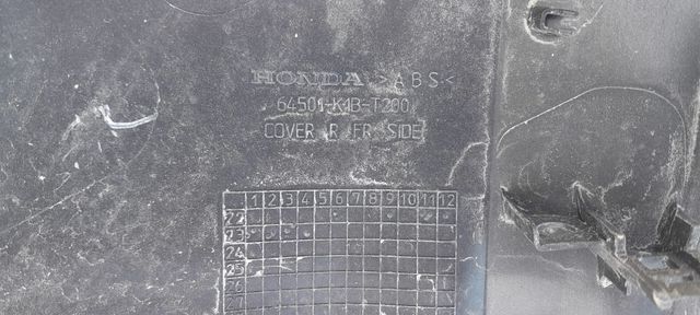 Honda Forza Tapa Delantera Derecha 64501-K1B-T200