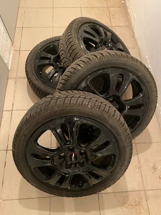 Ruedas Mini JCW 17" Double Spoke 510 +neumáticos