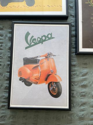 Laminas originales vespa primavera