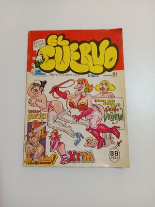 El Cuervo n 5 comic para adultos