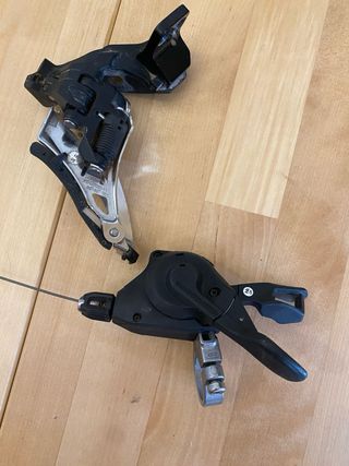 Desviador y pulsador shimano slx