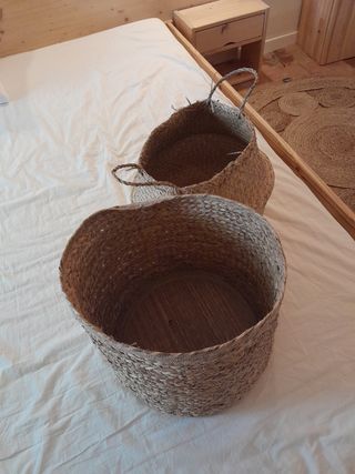 CASSAPANCHE IN TESSUTO NATURALE