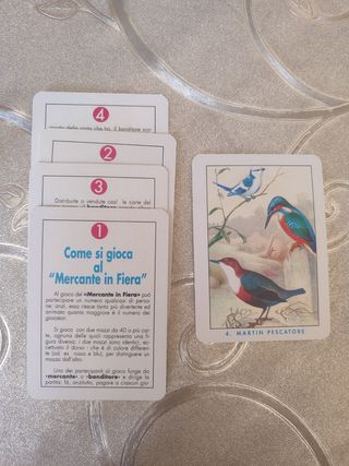 Carte da gioco Mercante in fiera