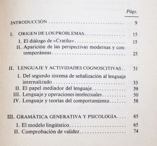 PSICOLOGÍA DEL LENGUAJE