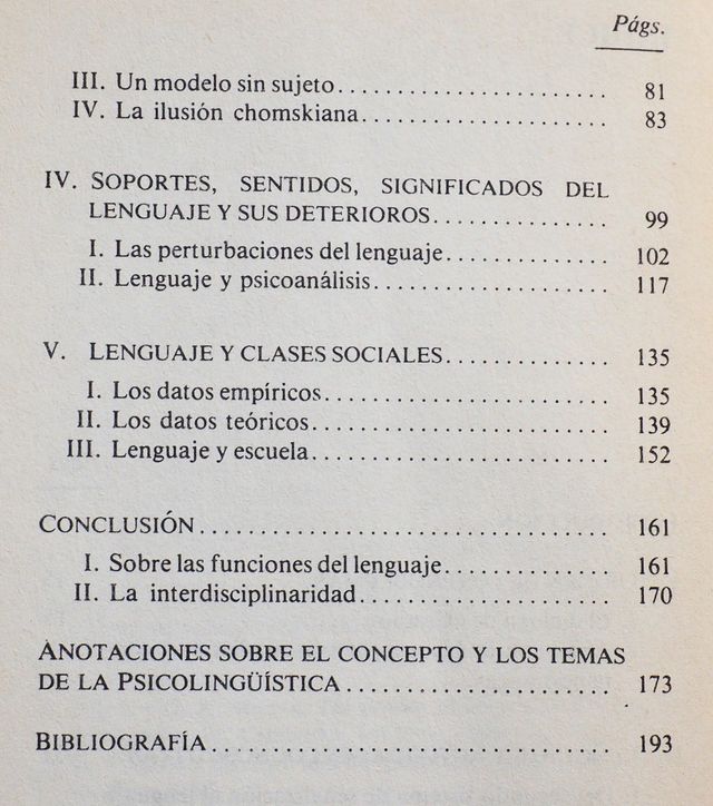 PSICOLOGÍA DEL LENGUAJE