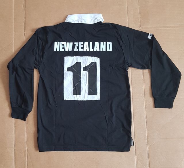 Camiseta Rugby Nueva Zelanda. Talla S