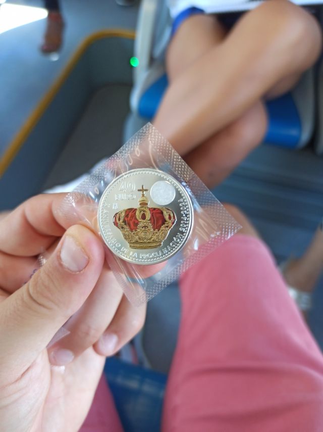 MONEDA 40€ CONM X ANI REY FELIPE VI