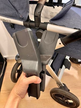 Carrito bebe 3 en 1 capazo, silla +complmentos