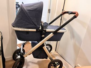 Carrito bebe 3 en 1 capazo, silla +complmentos