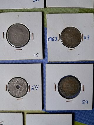 Lote monedas españolas 