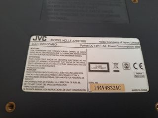 Tv+Dvd JVC
