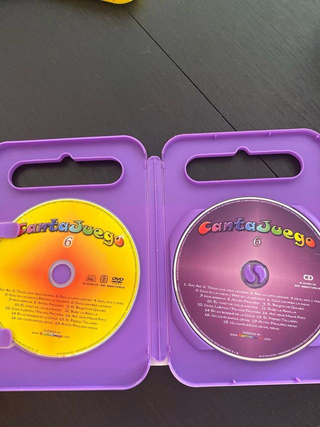 Pack DVD Cantajuegos (2,4,6)