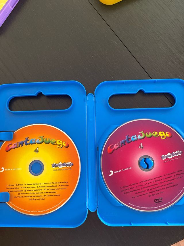 Pack DVD Cantajuegos (2,4,6)