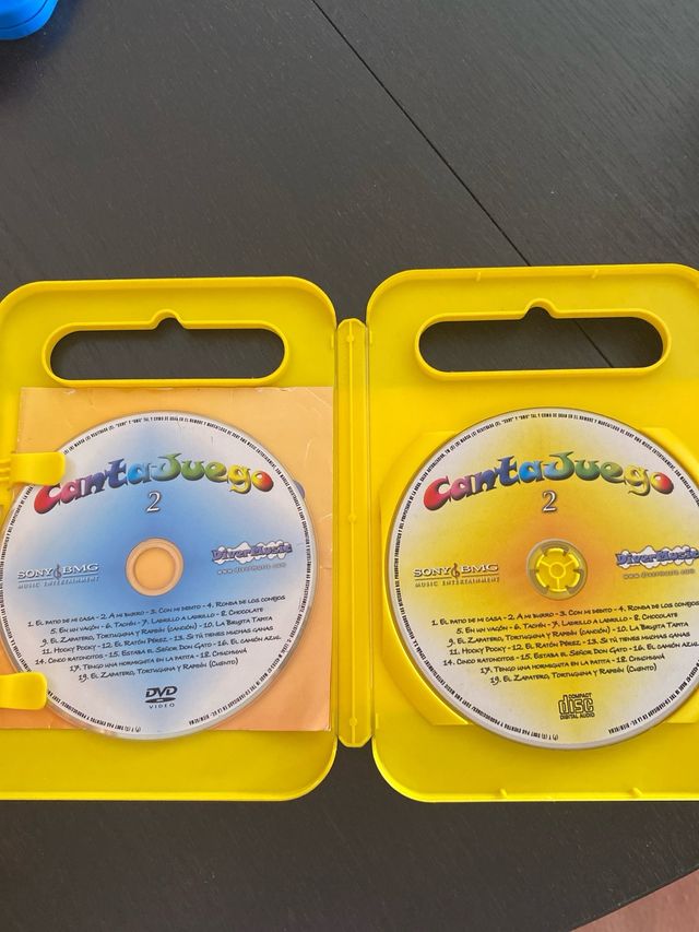 Pack DVD Cantajuegos (2,4,6)