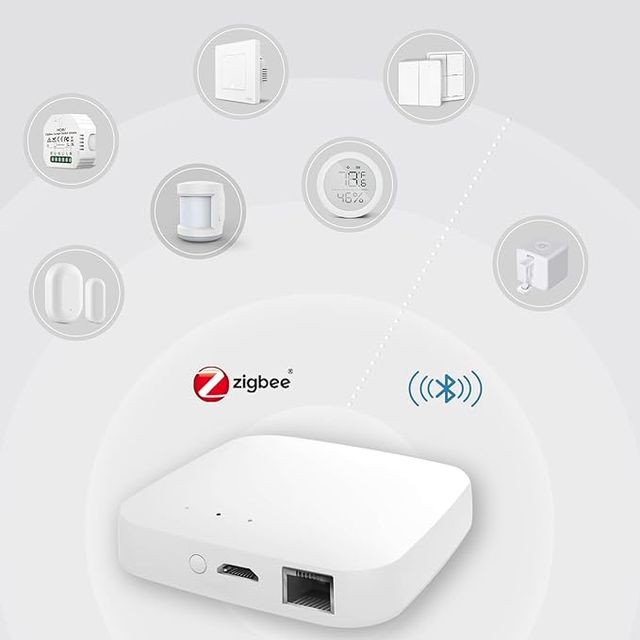 MOES Wired Smart Gateway - ZigBee&BLE&Mesh