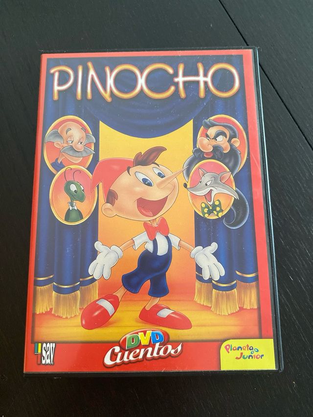 Pelicula Pinocho infantil DVD